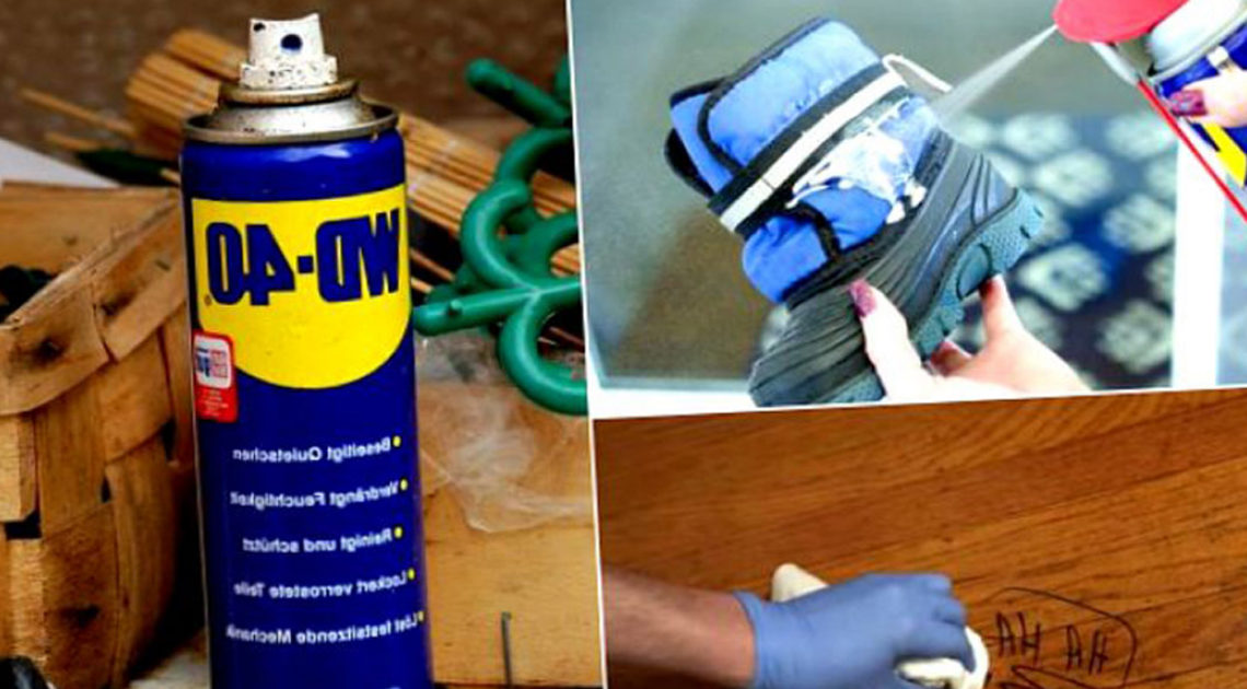 Одиннадцать вариантов как применить дома WD-40 Одиннадцать вариантов как применить дома WD-40